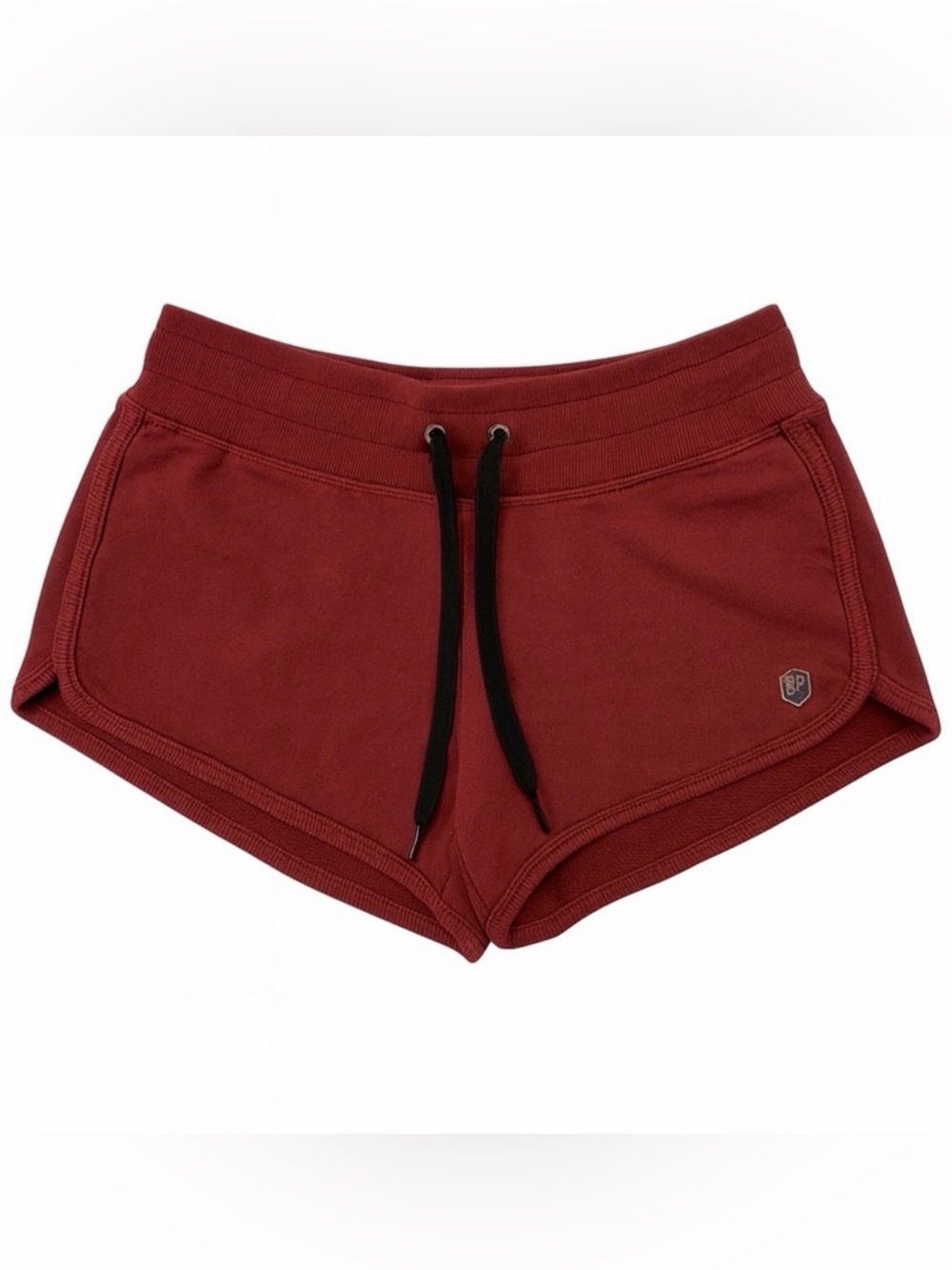 Born Primitive Lounge Shorts Medium Burgundy Athleisure Gym Casual